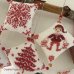 画像4: Christmas Decorations: Set of 6 ornaments with Yuletide motifs (4)