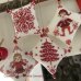 画像2: Christmas Decorations: Set of 6 ornaments with Yuletide motifs (2)