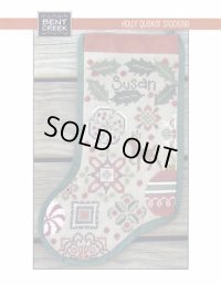 Holly Quaker Stocking