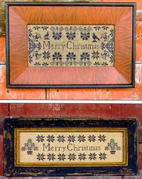 Quaker Christmas Samplers