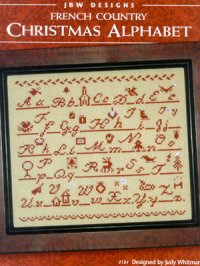 French Country Christmas Alphabet