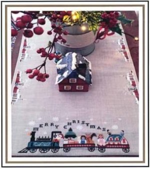 画像1: Santa's Train Table Runner
