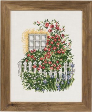 画像1: Permin:Flowers at the window 1*キット