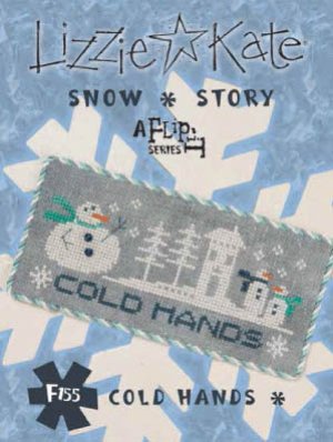 画像1: Snow Story-Cold Hands ボタンチャーム付き