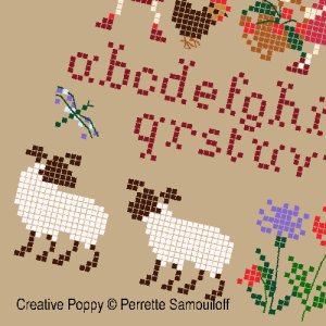画像3: Happy childhood collection: The sheep (small pattern)