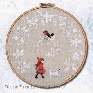 画像1: Red Robin and Snow Wreath
