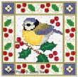 画像4: Christmas Birds (mini motifs or cards)