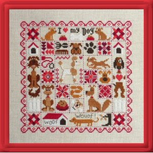 画像: Patchwork aux Chiens