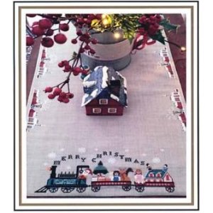 画像: Santa's Train Table Runner