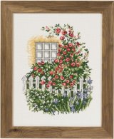 画像: Permin:Flowers at the window 1*キット