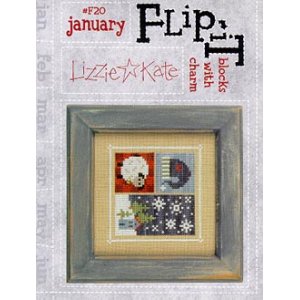 画像: Flip-It Blocks January チャーム付き