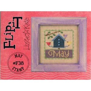 画像: Flip-It Stamp May ボタンチャーム付き