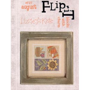 画像: Flip-It Blocks August チャーム付き