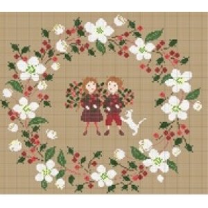 画像: White Christmas wreath