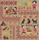 画像: Harvest Mini Motif Sampler