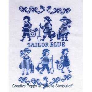 画像: Sailor Blue (Girls' Beach fashion)
