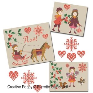 画像: Children's Christmas - 3 motifs