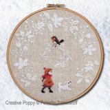 画像: Red Robin and Snow Wreath