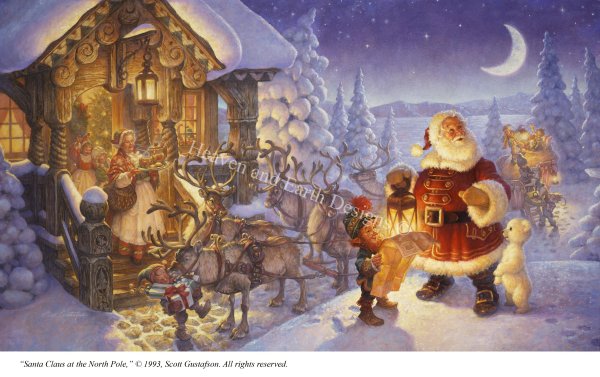 画像1: Santa Claus at The North Pole