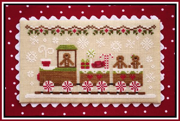 画像1: Gingerbread Village 1-Gingerbread Train