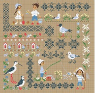 画像5: Seaside motif sampler