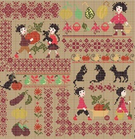 画像4: Harvest Mini Motif Sampler